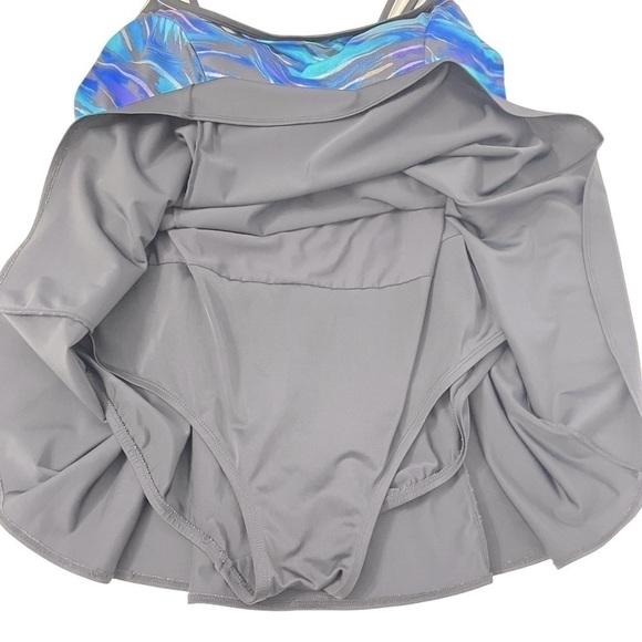 LONGITUDE Empire Swim dress Size 24W - Picture 6 of 9